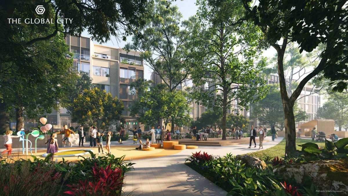 nhà phố soho the global city