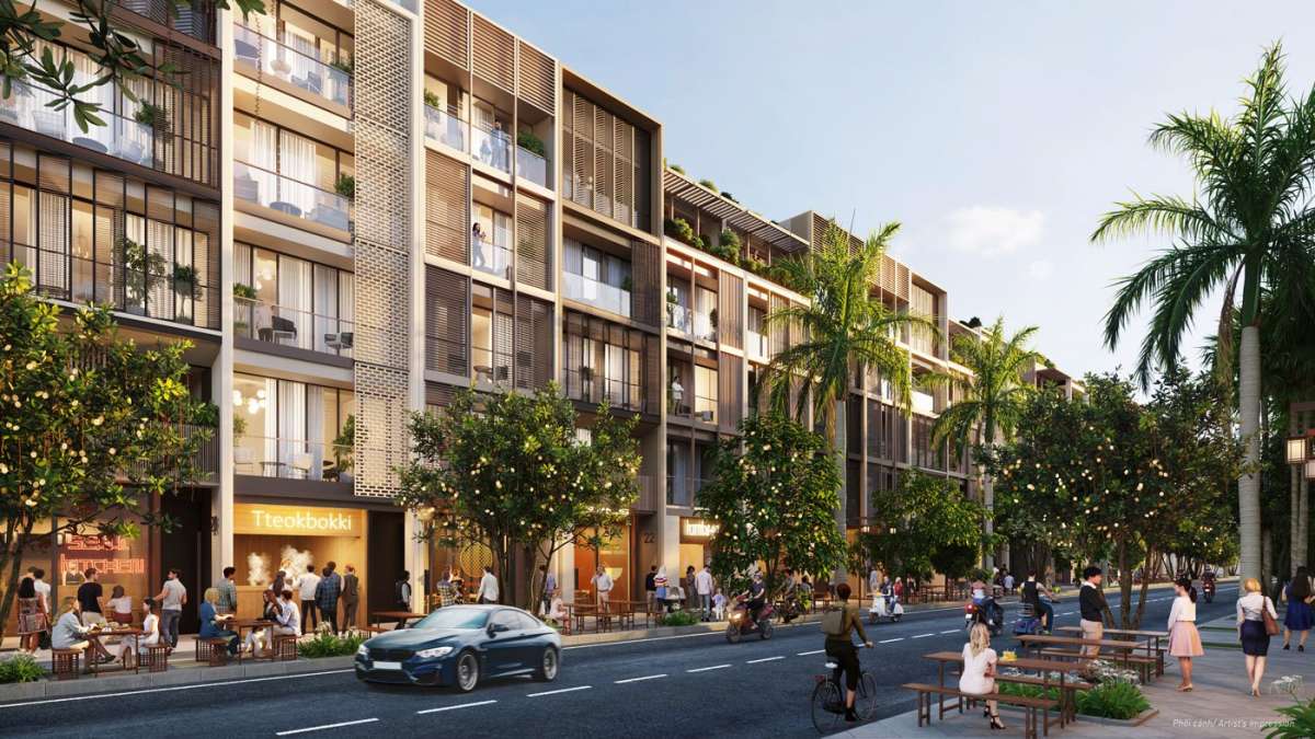 nhà phố soho the global city